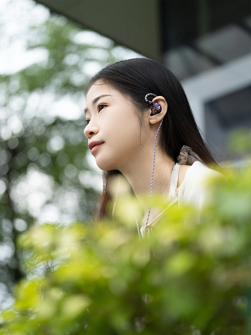 In-ear headphones Queen Of Audio Adonis New Purple - img.11