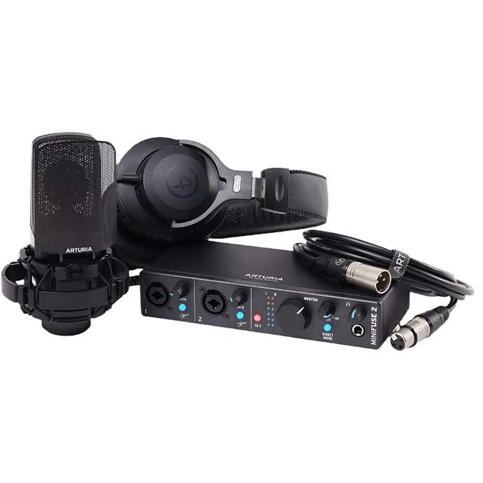 Sound Recording Kit Arturia MiniFuse Recording Pack Black - img.0