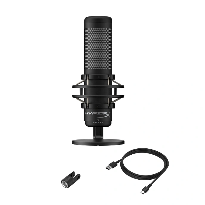 Microphone for streaming and gaming HyperX QuadCast S Black - img.6