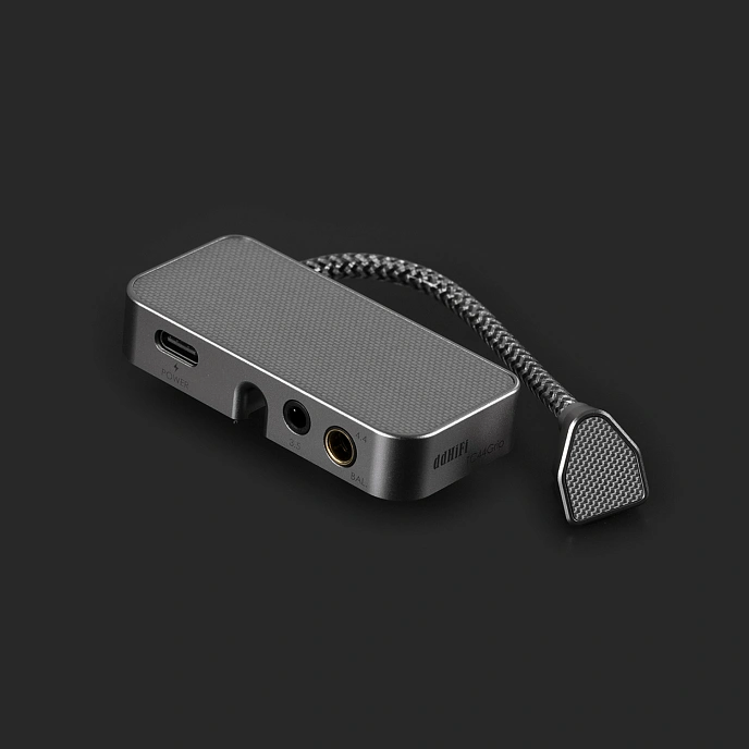 Headphone amplifier with DAC ddHiFi TC44Grip Silver - img.9