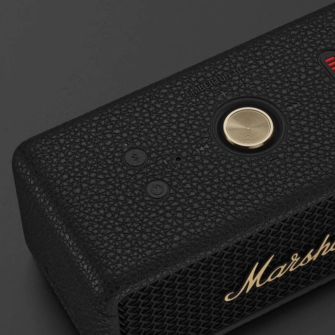 Portable speaker Marshall Emberton III Black & Brass - img.4