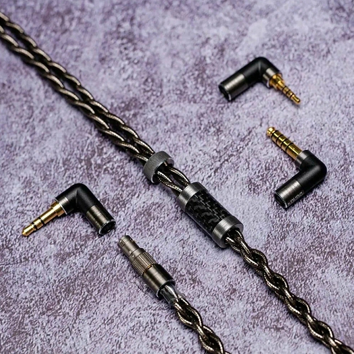 Cable DUNU Hulk Pro Black 2-pin 1.2m - img.1