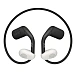 Wireless Headphones Sony Float Run Black - img.2