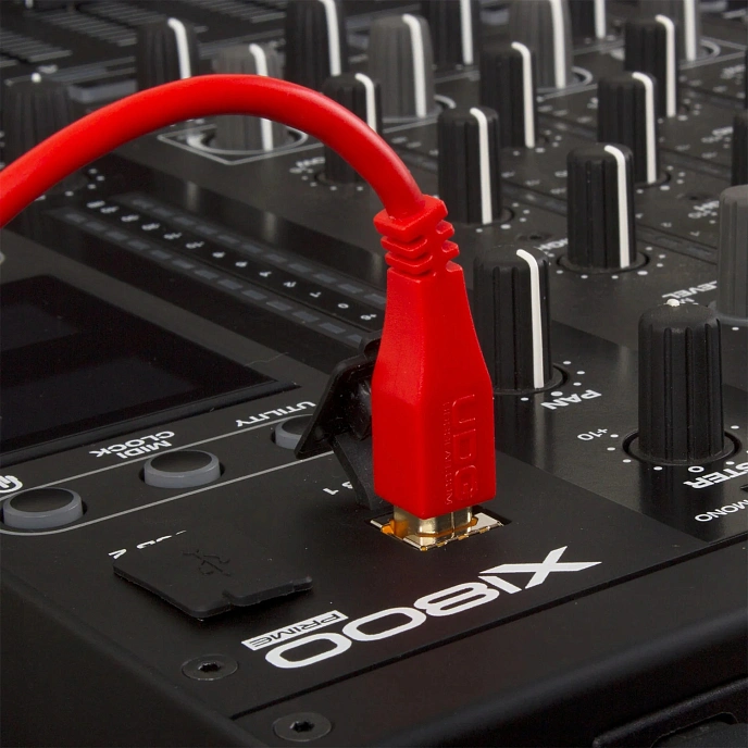 Cable UDG Ultimate Audio Cable USB-C - USB-B Straight 1.5m Red - img.4