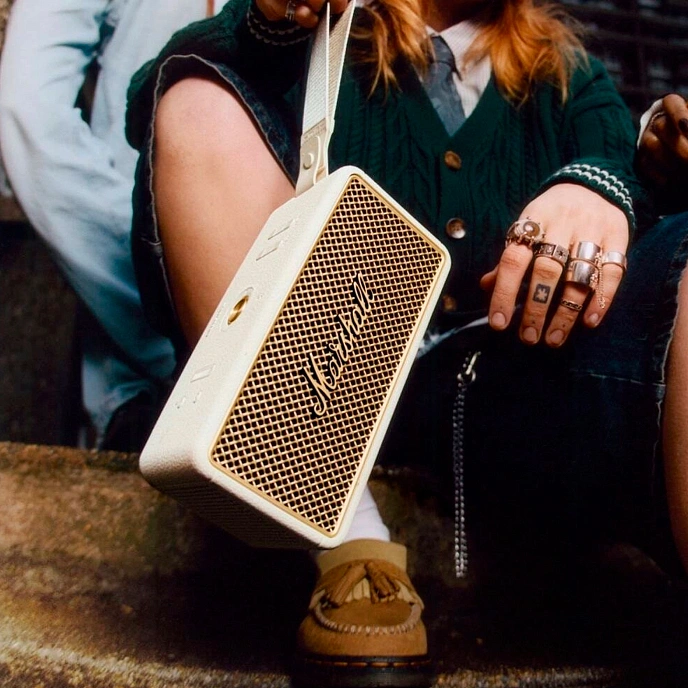 Portable speaker Marshall Middleton II Cream - img.8