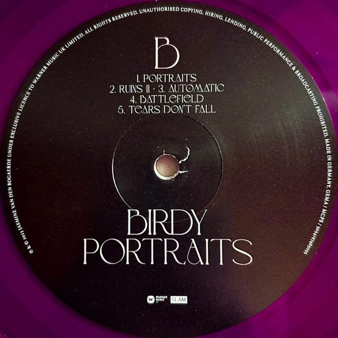 Vinyl Record Birdy - Portraits (Violet Translucent Vinyl) LP - img.4