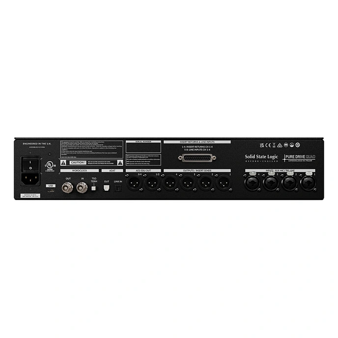 Microphone preamp Solid State Logic PureDrive Quad - img.3