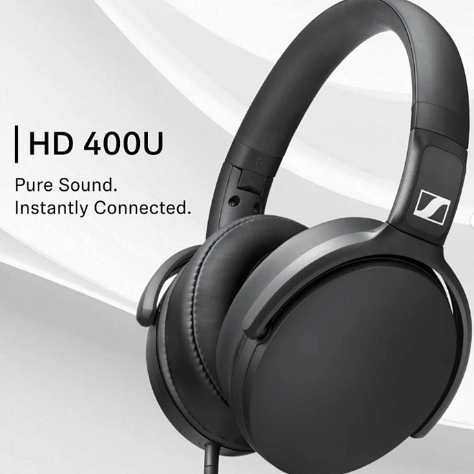 Over-ear headphones Sennheiser HD 400U Black - img.5