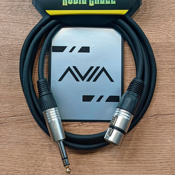 Cable AVIA TXF Black 6.3mm Stereo(m) - XLR(f) 2m - img.2