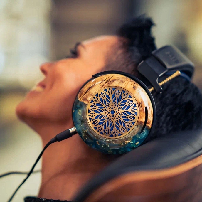 Over-ear headphones ZMF Atrium Blue Aluminum - img.2