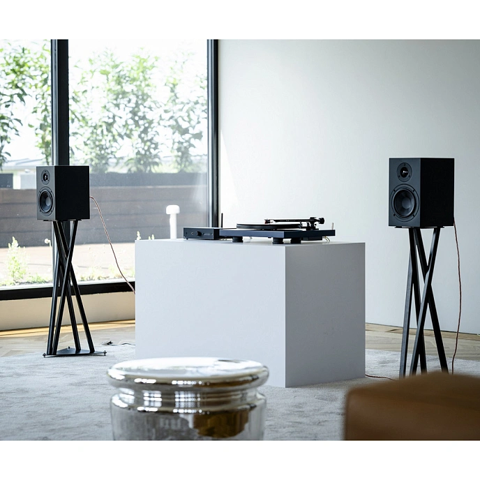 Turntable Pro-Ject COLOURFUL AUDIO SYSTEM (UK PLUG) Satin Black - img.2