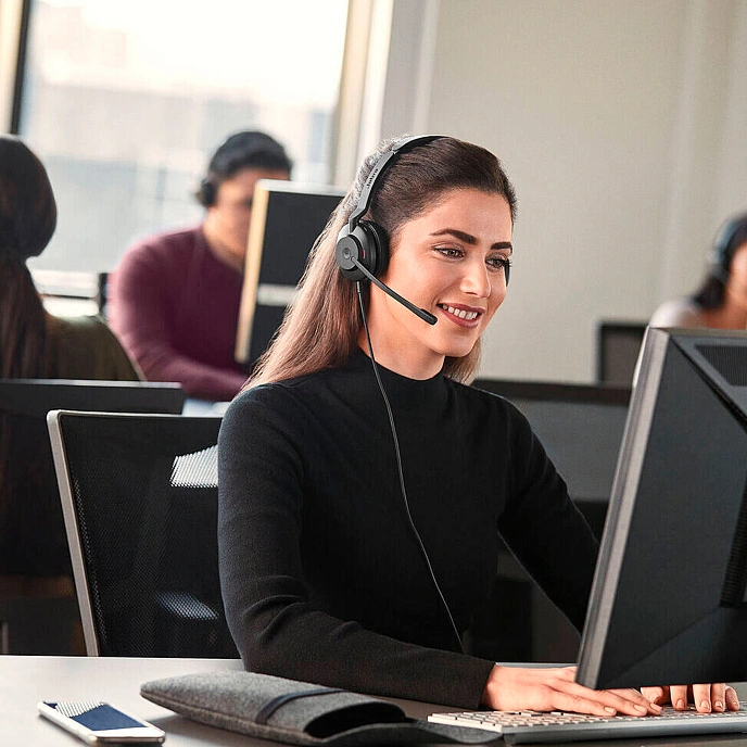 Call Center Headset Jabra Evolve 30 II Stereo MS Black - img.5