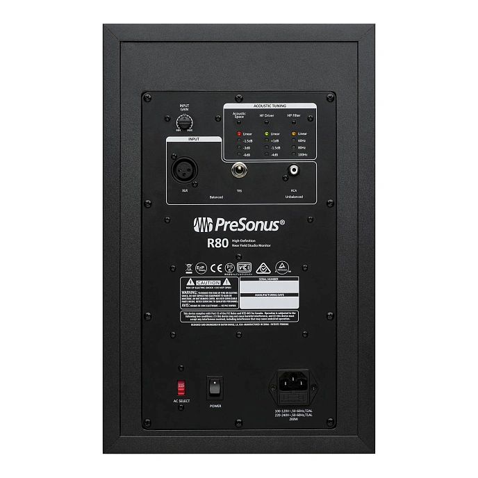 Studio monitor PreSonus R80 black - img.1