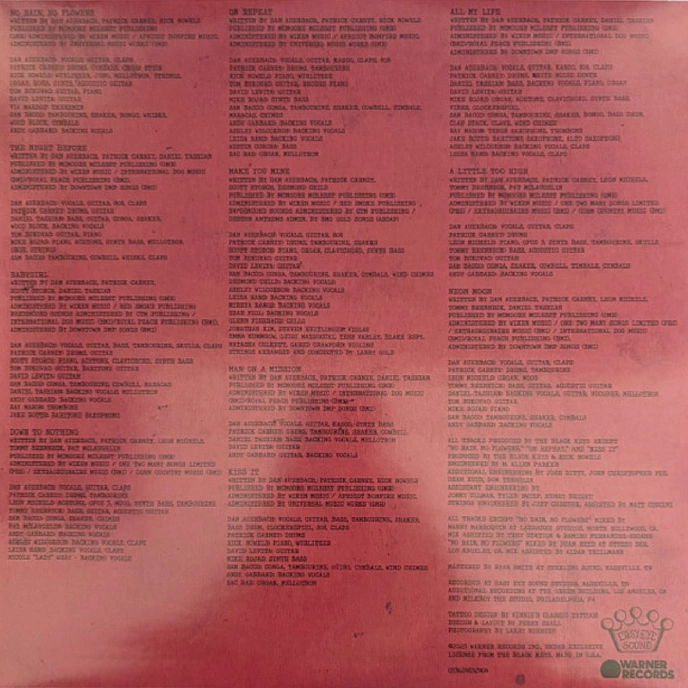 Vinyl Record The Black Keys - No Rain, No Flowers LP - img.3