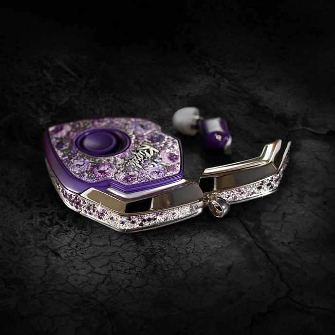 Wireless Headphones T10 Bespoke Edition Fleur De Glace Violette - img.0