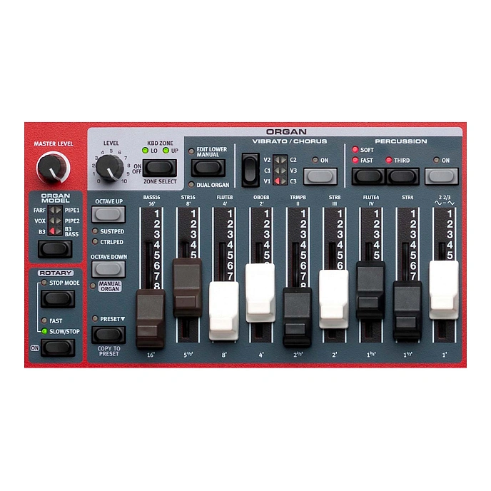 Synthesizer Clavia Nord Electro 6D 73 Red - img.3