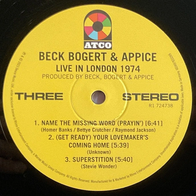 Box set Beck, Bogert & Appice - Live 1973 & 1974 (Boxset) - 4LP - img.19