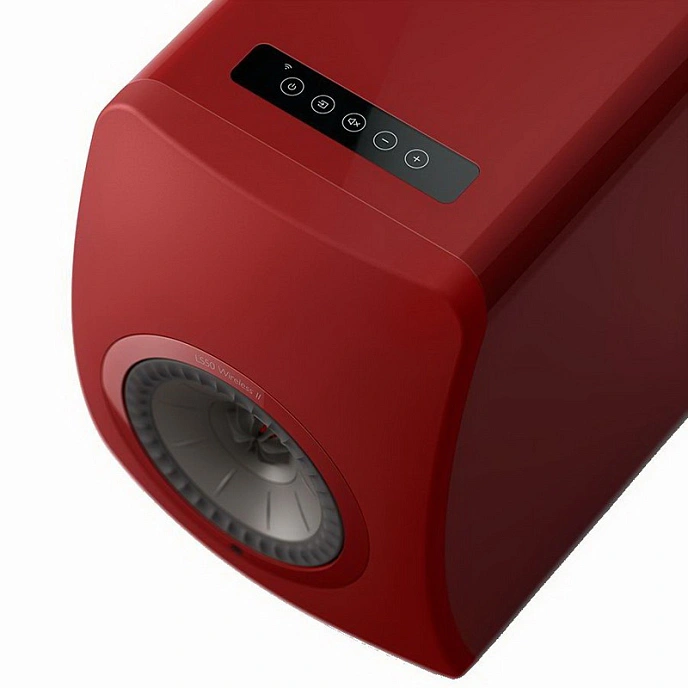 Bookshelf speakers KEF LS50 Wireless II Crimson Red SE - img.1