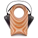 Headphone stand Dr.Head Under Wood Typhoon 1 Natural Orange - img.8