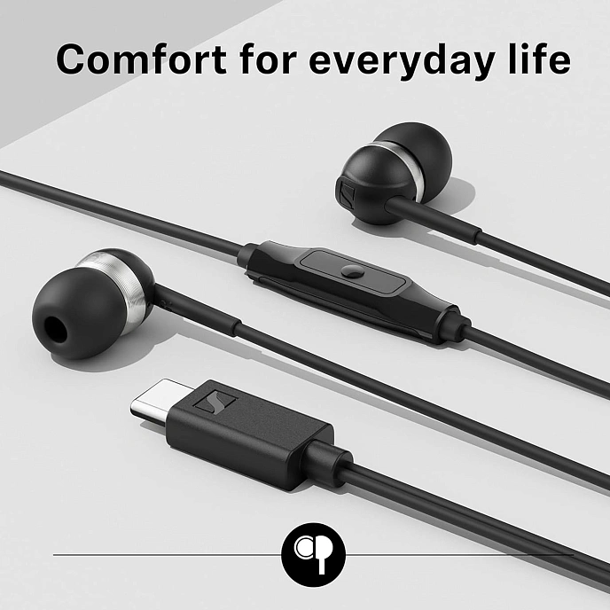 In-ear headphones Sennheiser CX 80U Black - img.2