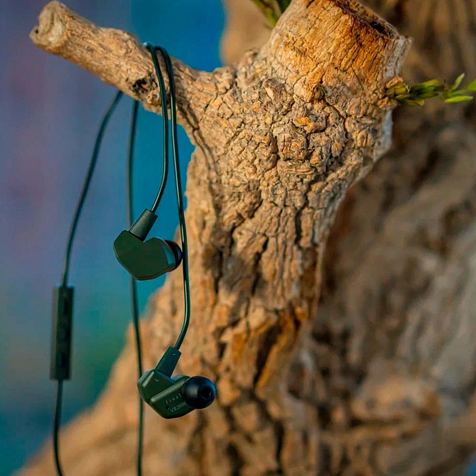 In-ear headphones Final Audio VR2000 with Controller & Mic Dark Olive - img.1