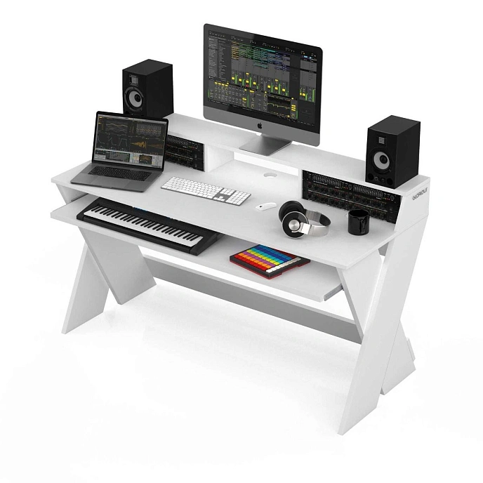 Table Glorious Sound Desk Pro White - img.1