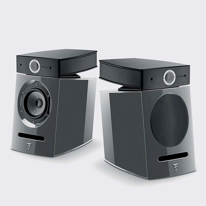 Bookshelf speakers Focal Diablo Utopia EVO Ash Grey Lacquer - img.2