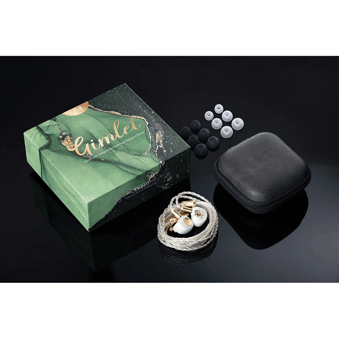 IEMs headphones Queen Of Audio Gimlet White - img.1