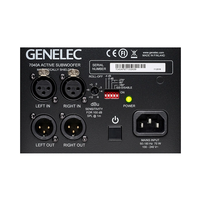 Studio monitor Genelec 7040APM Black - img.3