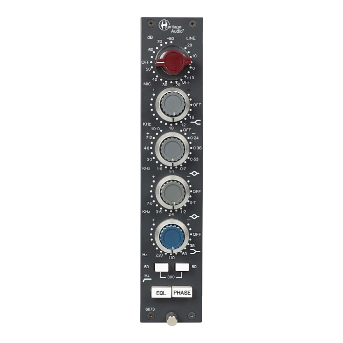 Microphone preamp Heritage Audio 6673 Black - img.0