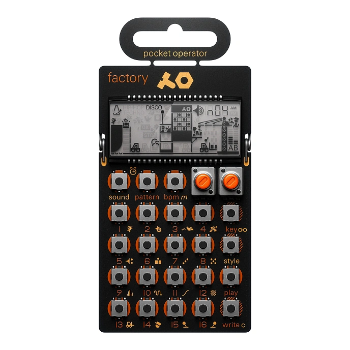 Synthesizer Teenage Engineering PO-16 Factory Black - img.0