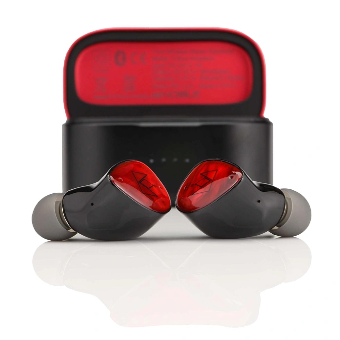 Wireless Headphones Noble Audio FoKus Amadeus Black Red - img.2