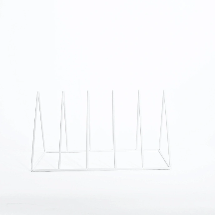 Vinyl record stand MJI Audio Vinyl Records Holder R25A White - img.2