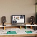 Bookshelf speakers Kanto UKI Pumice Speckled Brown - img.6