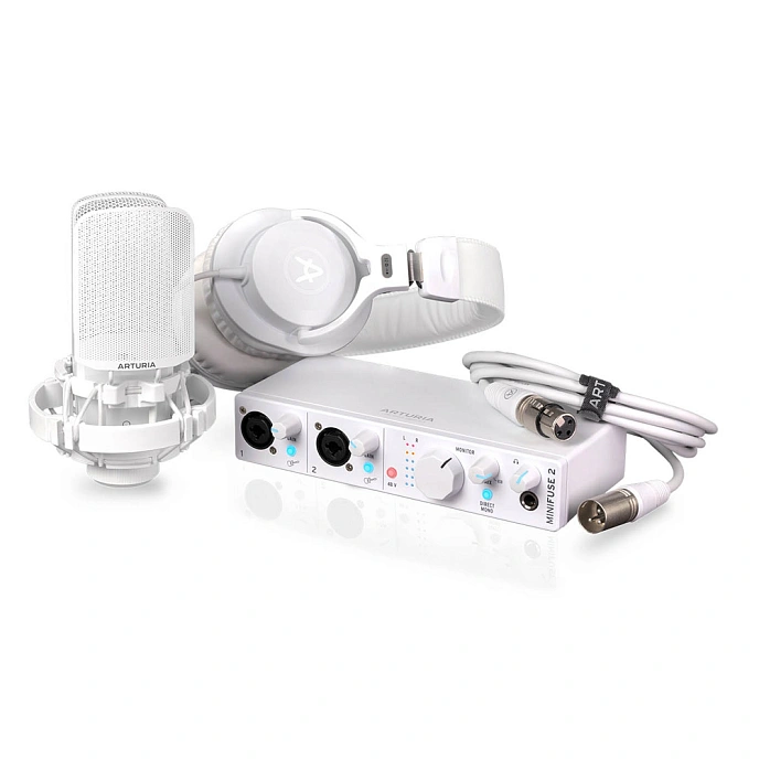 Sound Recording Kit Arturia MiniFuse Recording Pack White - img.0