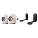 Kit KEF LSX II Mineral White + KEF B1 Wall Bracket Black - img.0 Kit KEF LSX II Mineral White + KEF B1 Wall Bracket Black - img.0