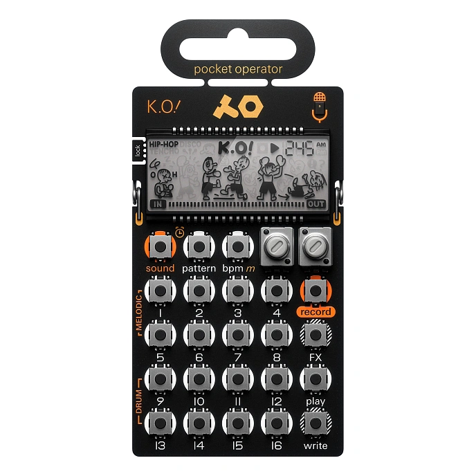 Effects Processor Teenage Engineering PO-33 K.O! Black - img.0
