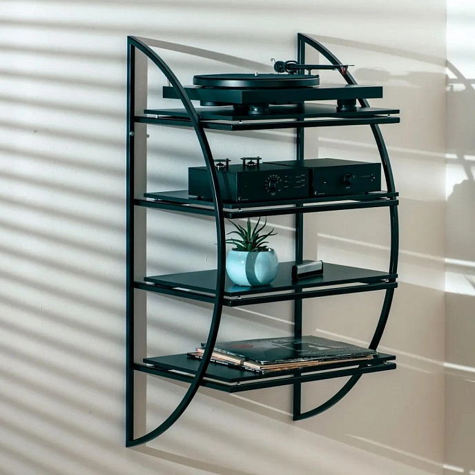 Turntable shelf Pro-Ject Wall Mount Rack 5-4 Black - img.1