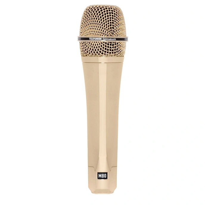 Vocal microphone Telefunken M80 Satin Gold - img.0