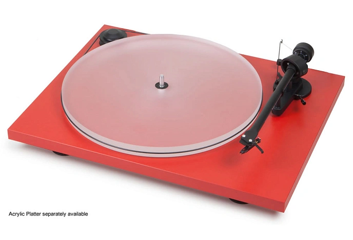Turntable Pro-Ject Essential II Phono USB DC OM5E Matt Red - img.2