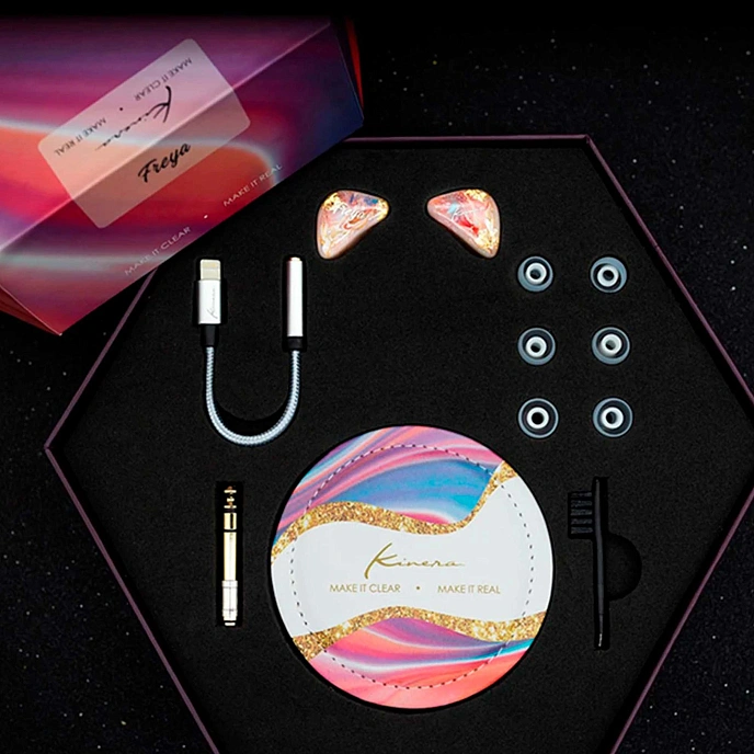 In-ear headphones Kinera Freya Pink Crowned - img.9