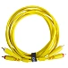 Cable UDG Ultimate Audio Cable Set 2RCA - 2RCA Straight 1.5m Yellow - img.0 Cable UDG Ultimate Audio Cable Set 2RCA - 2RCA Straight 1.5m Yellow - img.0