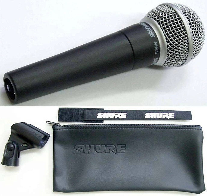 Vocal microphone Shure SM58-LCE - img.6