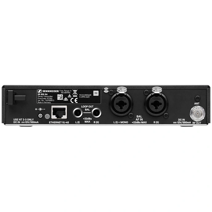 Radio system Sennheiser EW IEM G4-TWIN-B Black - img.2