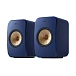 Kit KEF LSX II Cobalt Blue + KEF B1 Wall Bracket Silver - img.1