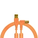 Cable DJTT Chroma Cables USB-A - USB-B Right Angled Orange 1.5m - img.0