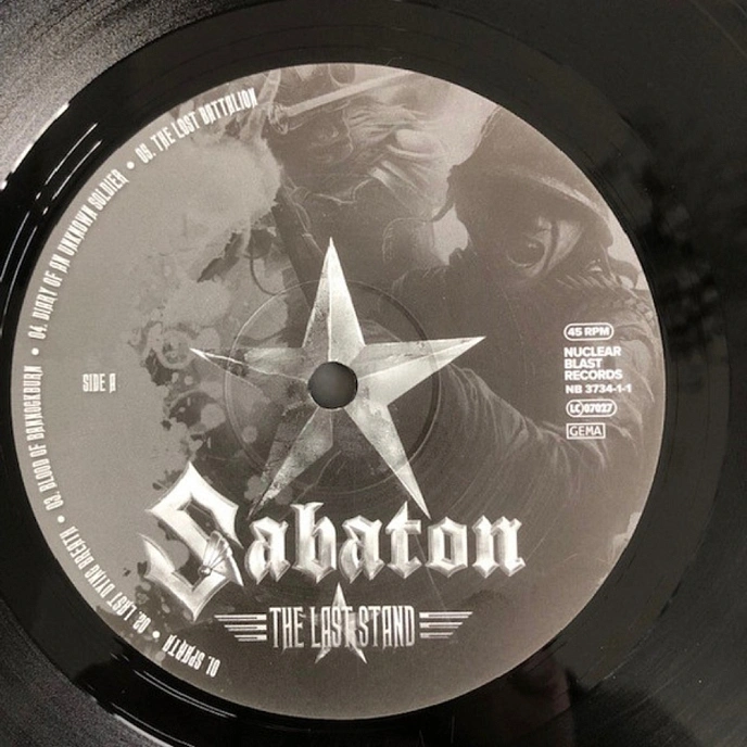 Vinyl Record Sabaton - The Last Stand - 2LP - img.2