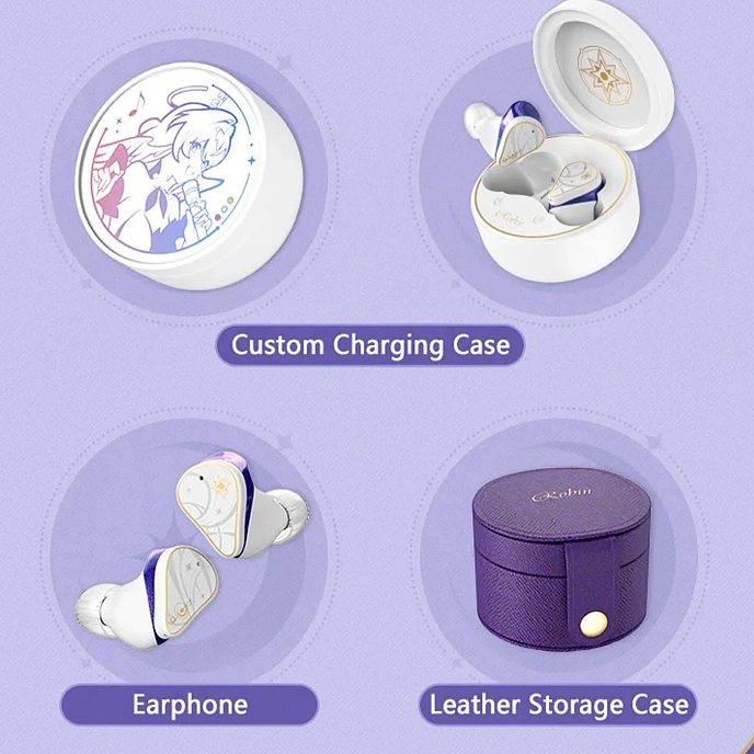 Wireless Headphones MoonDrop Robin White/Blue - img.6