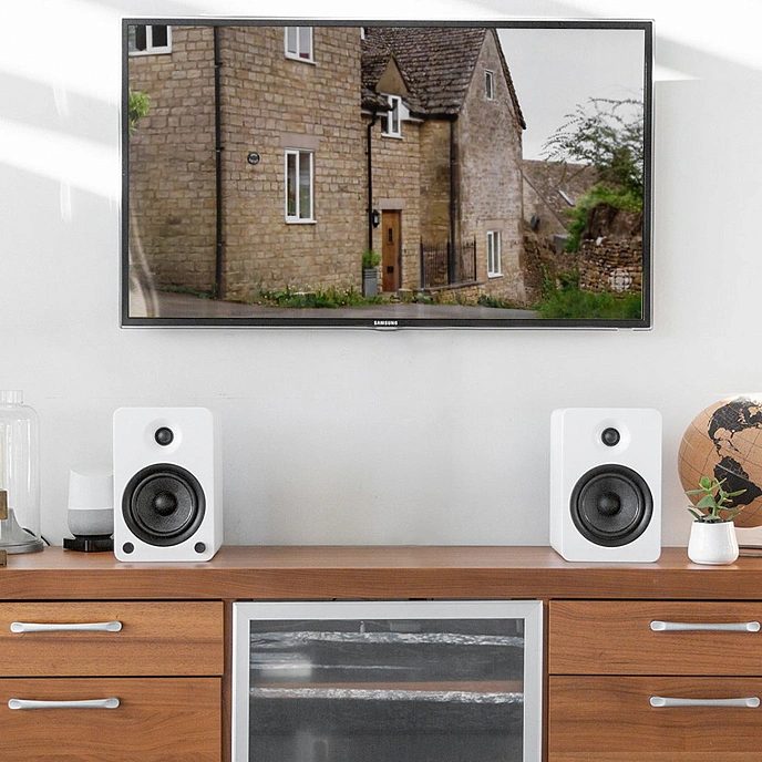 Bookshelf speakers Kanto YU6 Matte White - img.4