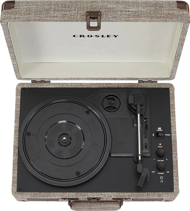 Turntable Crosley CRUISER PLUS havana fabric - img.4